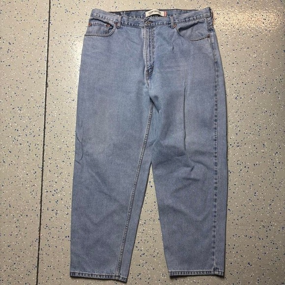 Levi's Other - Vintage Levis 560 Jeans 40x30 Comfort Fit Loose Baggy Mens Blue Denim